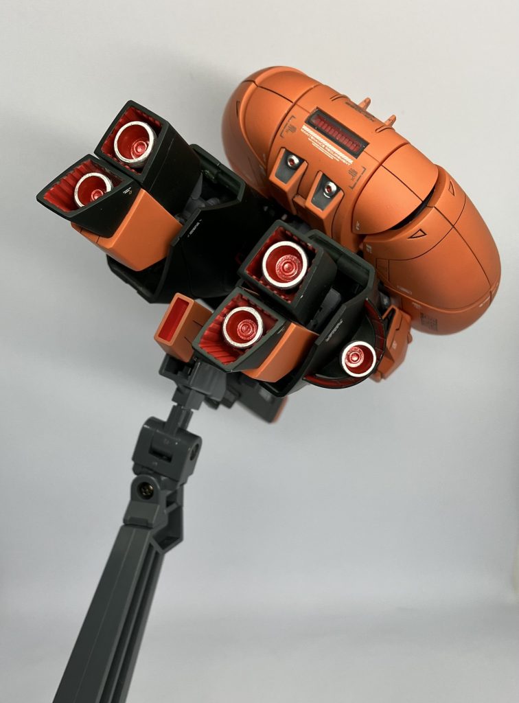 リアスラスター周りは塗り分けを頑張った甲斐がありました😆最後までご覧いただきありがとうございました!