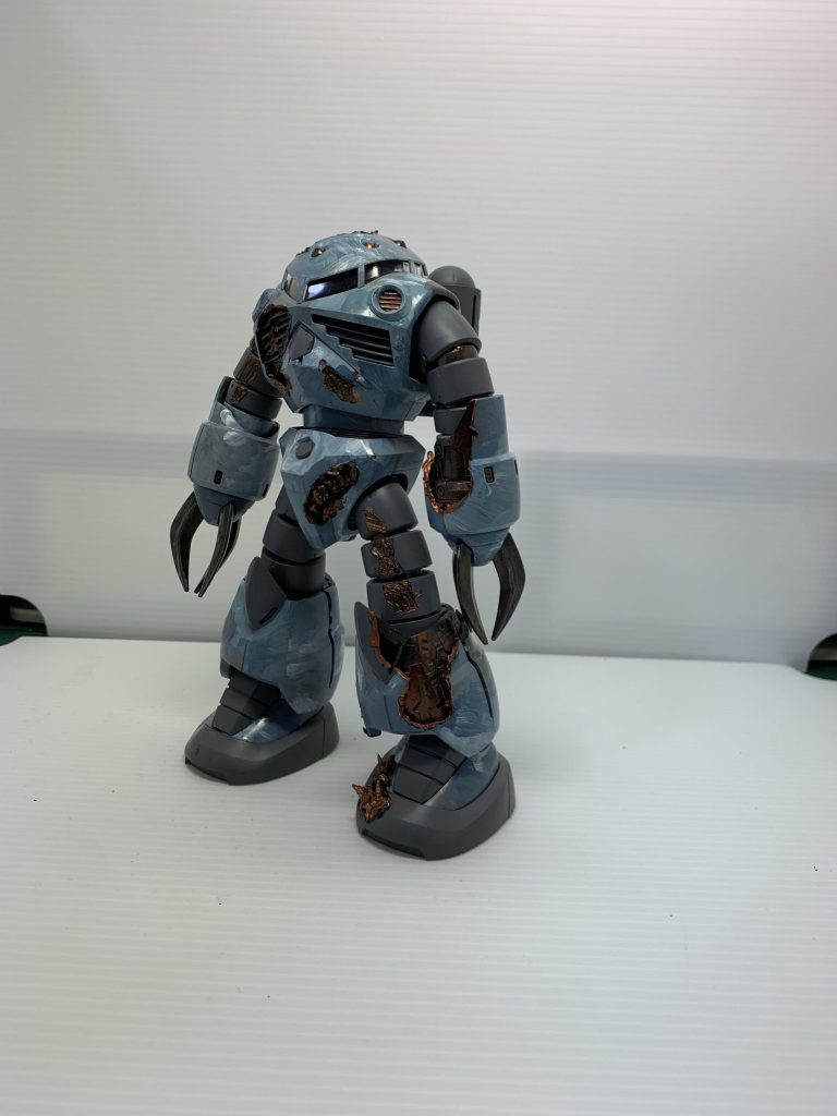 ダメージ加工にしました。