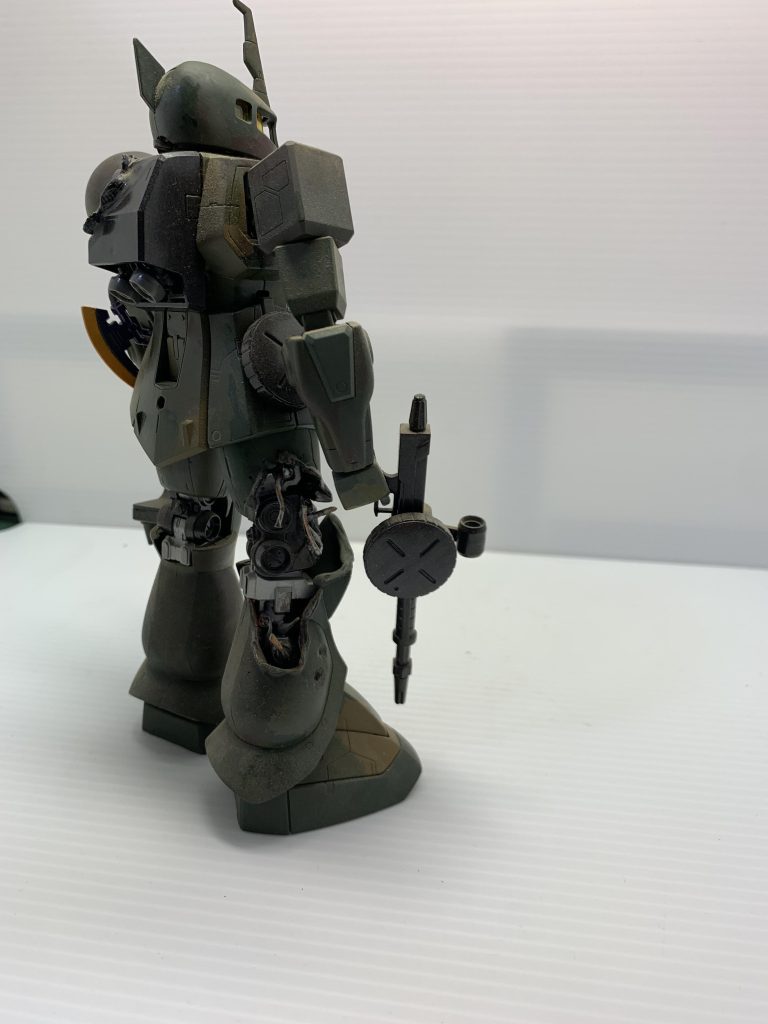 ダメージ加工にしました。