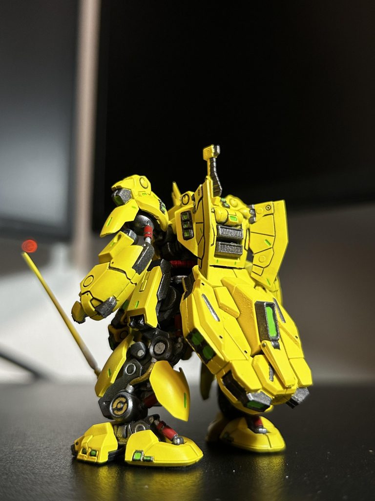 アーティファクトも3作目になり、部分塗装も小慣れてきました。今回は大きなトラブルもなくスムーズに製作できたかなと思います。