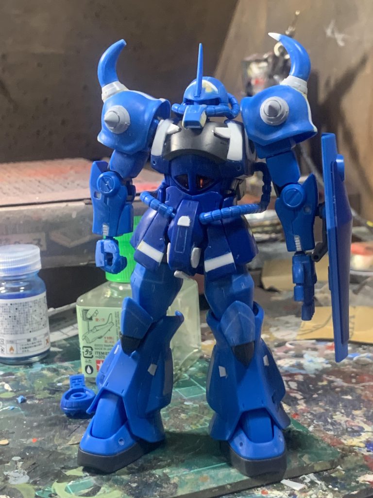 正面からみた図。ゴツく改修したのですが少々やり過ぎ感が出てしまったか？