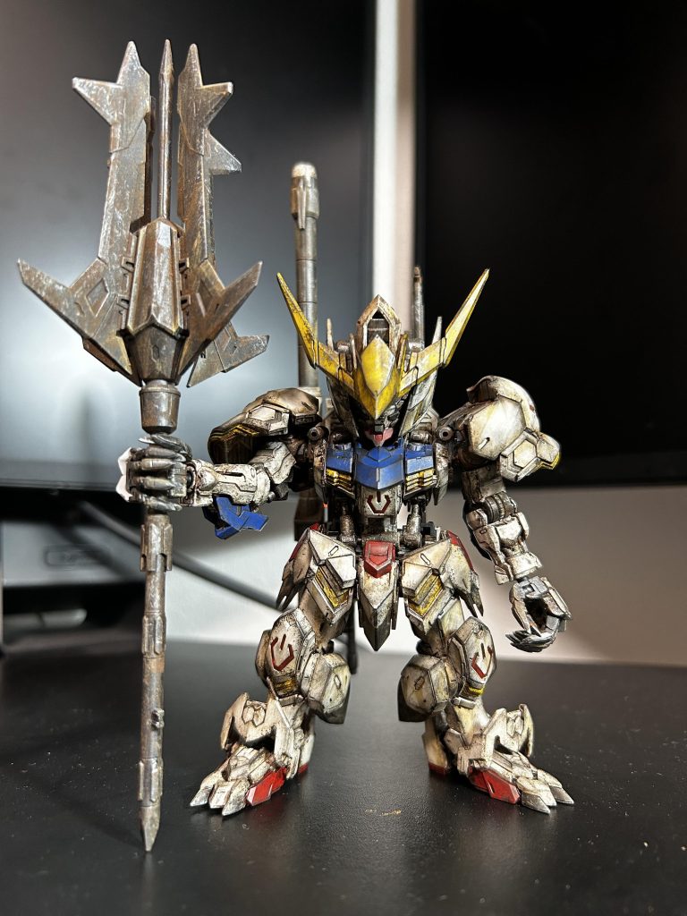 やり過ぎなくらいをイメージしながら、思う存分汚しました。ここまで汚したから、ダメージ表現とかもやれば良かったなと後から思いました…