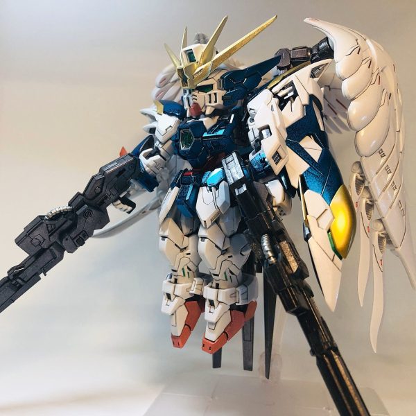 MGSD ウイングゼロ｜しめじさんのガンプラ作品｜GUNSTA（ガンスタ）