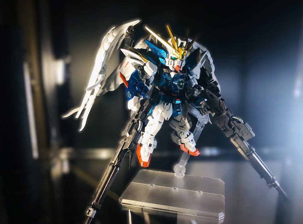 本当にいいキットなので、皆さんもぜひ!!MGSDを組んだ後にHGをやってみたのですが、ポロポロがひどい、、、MGSD素晴らしいキットだったのだと思い知らされる結果に(gundam-kao4)