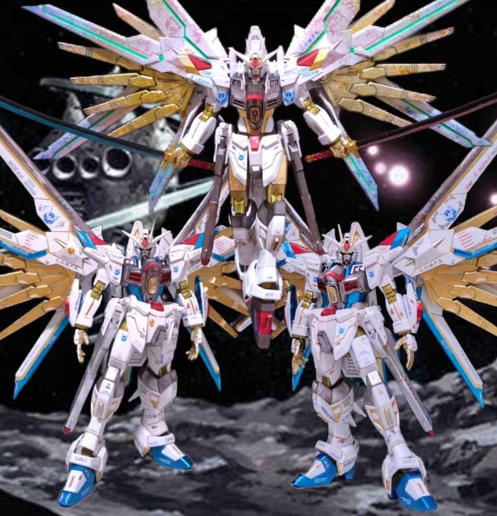 ホントは２機だけど、３機っぽく合成