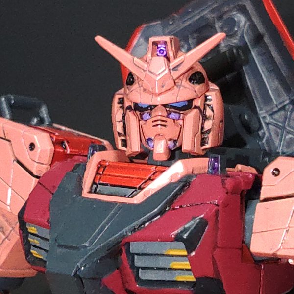 エコプラ　RX78-2 赤いガンダム RG RX78ー2 ガンダムver2.0を赤いガンダムに全塗装 ｜ ワクガン！