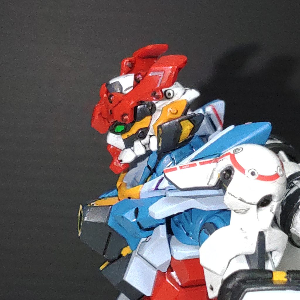 ガンダムクアックス–2枚目/制作者：百手巨人４