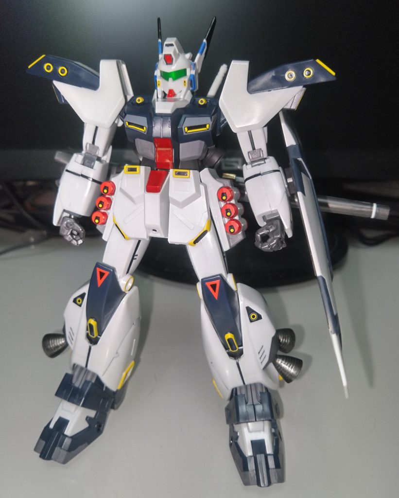 復刻版のハーディガンです。今のHGと違う懐かしい構成で組んでて楽しかった。