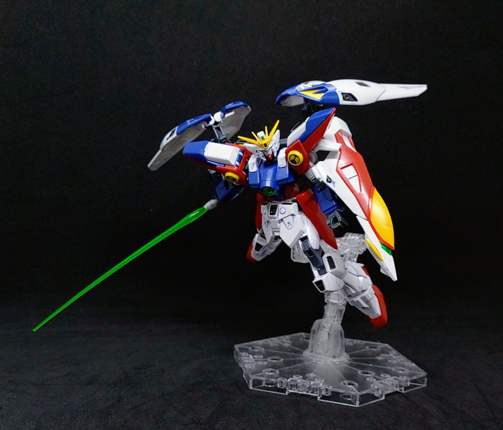 サーベルを構えて1枚