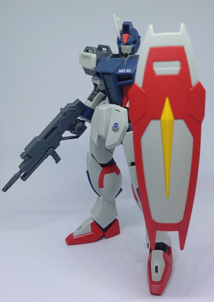 ほか、左胸部GAT-01デカールをテプラ法にて自作しました。