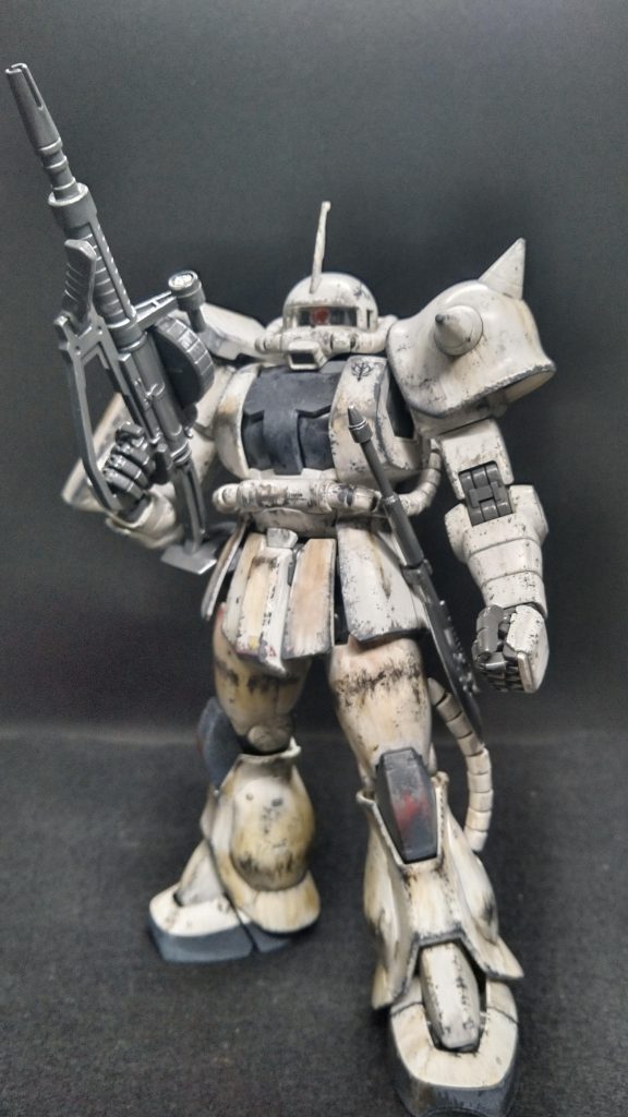 MS-06J ザク MG Ver.2.0 “ホワイトオーガー”–2枚目/制作者：匿名