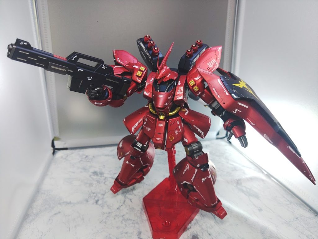 初キャンディー塗装！HGサザビー–5枚目/制作者：Larme