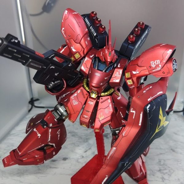 初キャンディー塗装！HGサザビー