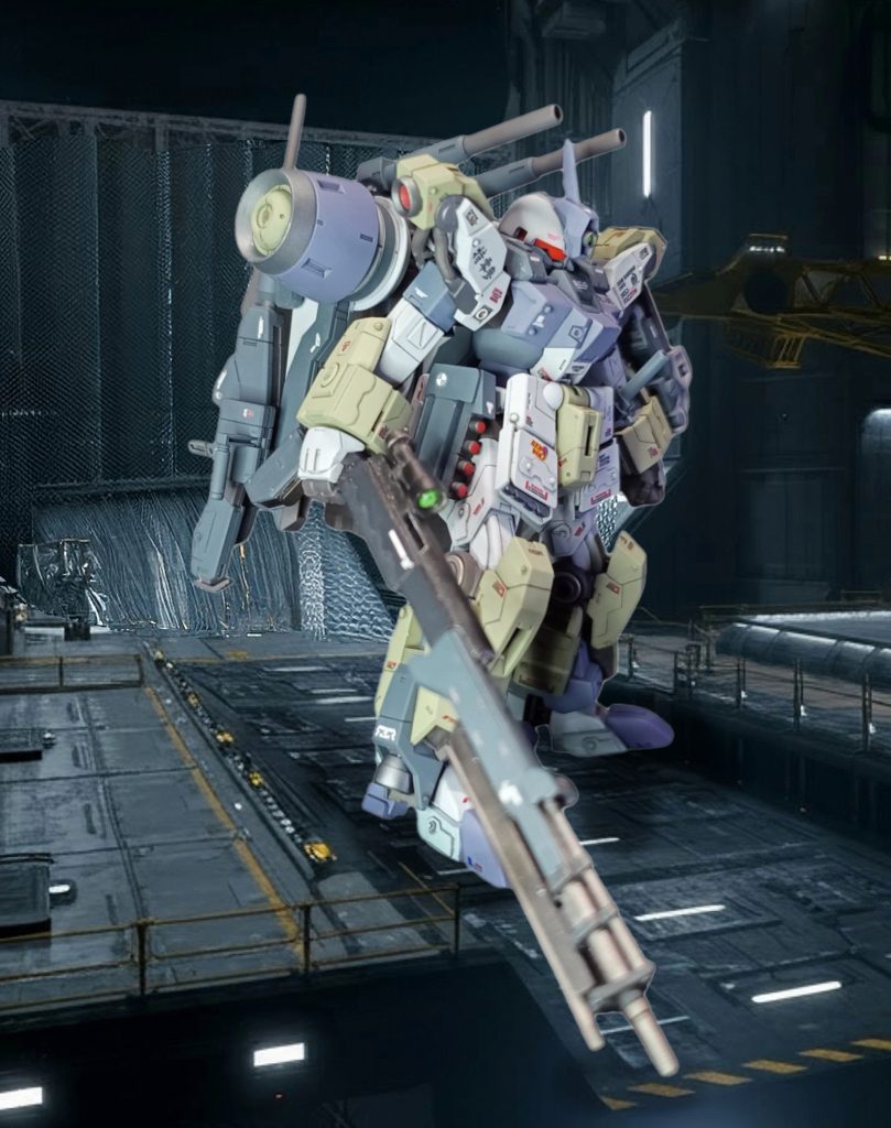 いつものスナイパーライフル。ハンドグレネードは安定のDSOBLK