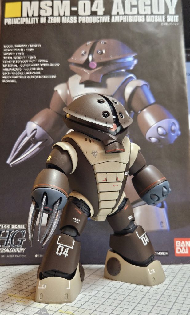 HG MSM-04 Acguy アッガイ–2枚目/制作者：Alan Wong