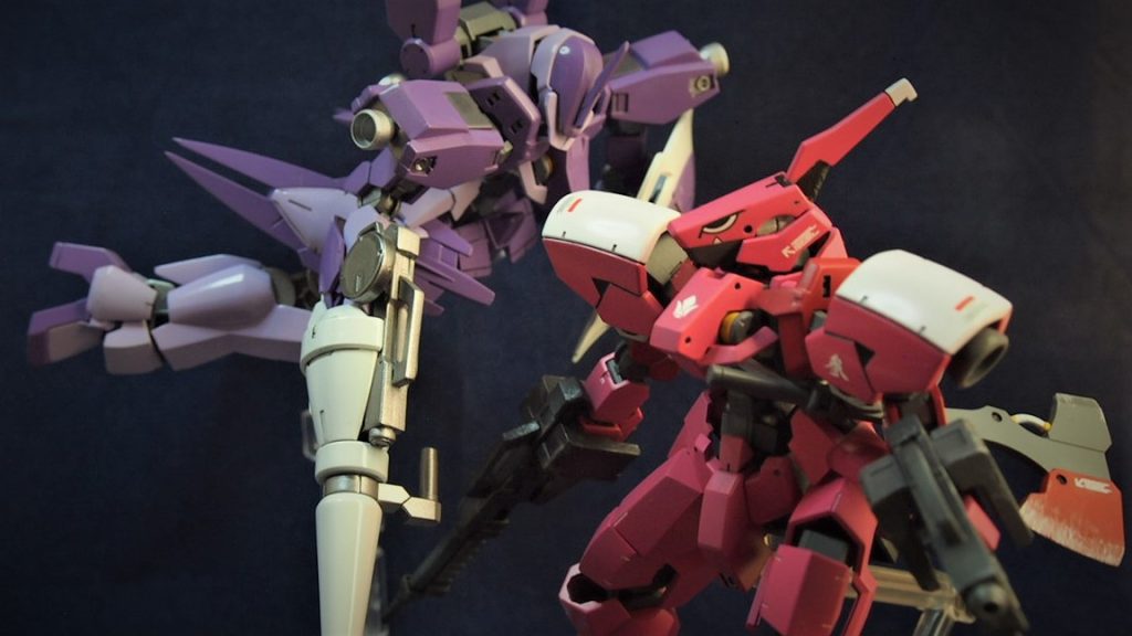 過去に作ったシュバルベ・グレイズと共に！