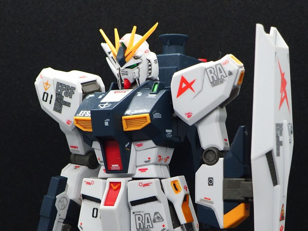 ニューガンダムをデカールでお手軽に