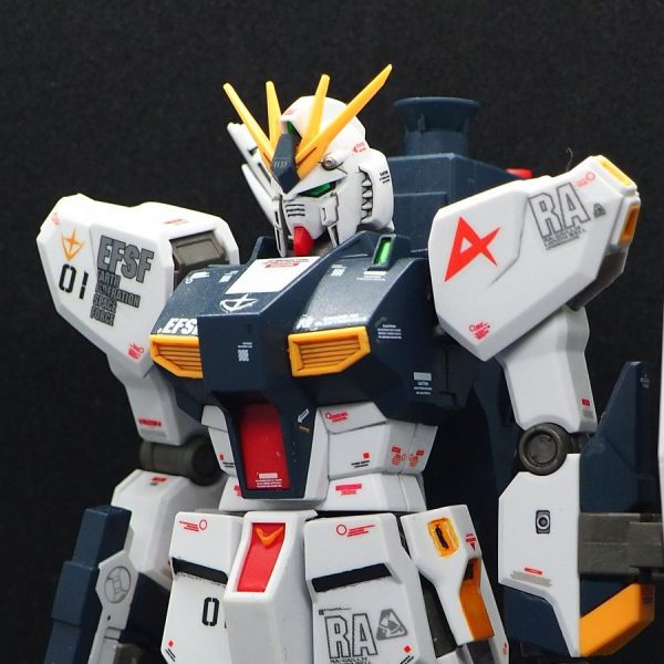 ニューガンダムをデカールでお手軽に