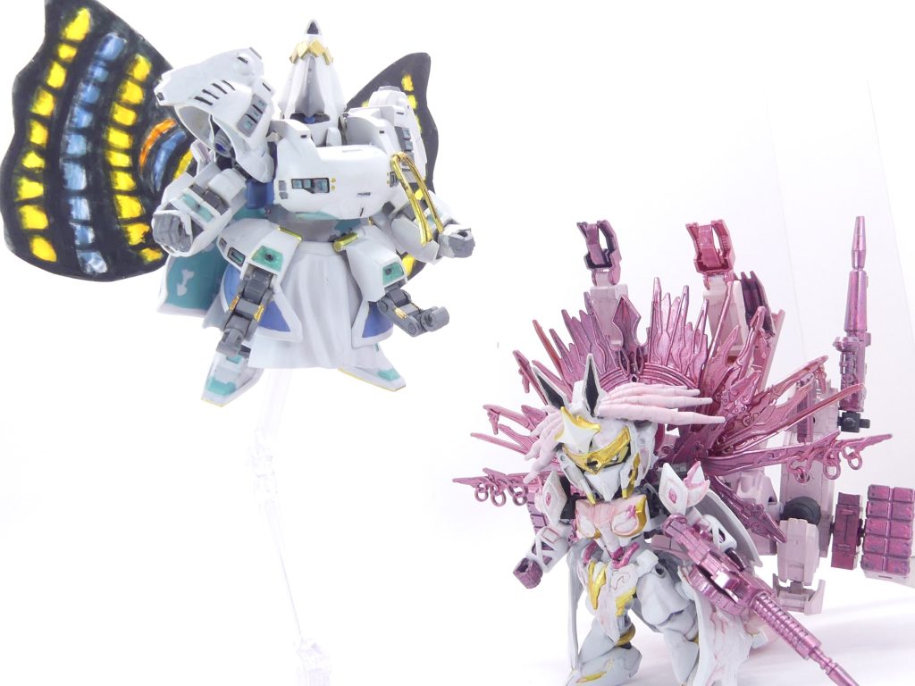 我らBusterバフ。光コヤンはこちら。誰を強化するんですか。誰を永久睡眠させるんですか。うちヘシアンしかいないんですけど……いつか作る展開になるのかは解らない…あとこの後、最初はアルキャスでも出そうかとか思って…ＦＧＯゆえの膨大な作業量とは別にこの展開をどうにかできそうなガンプラが見つかったためやめた罪を自白します…