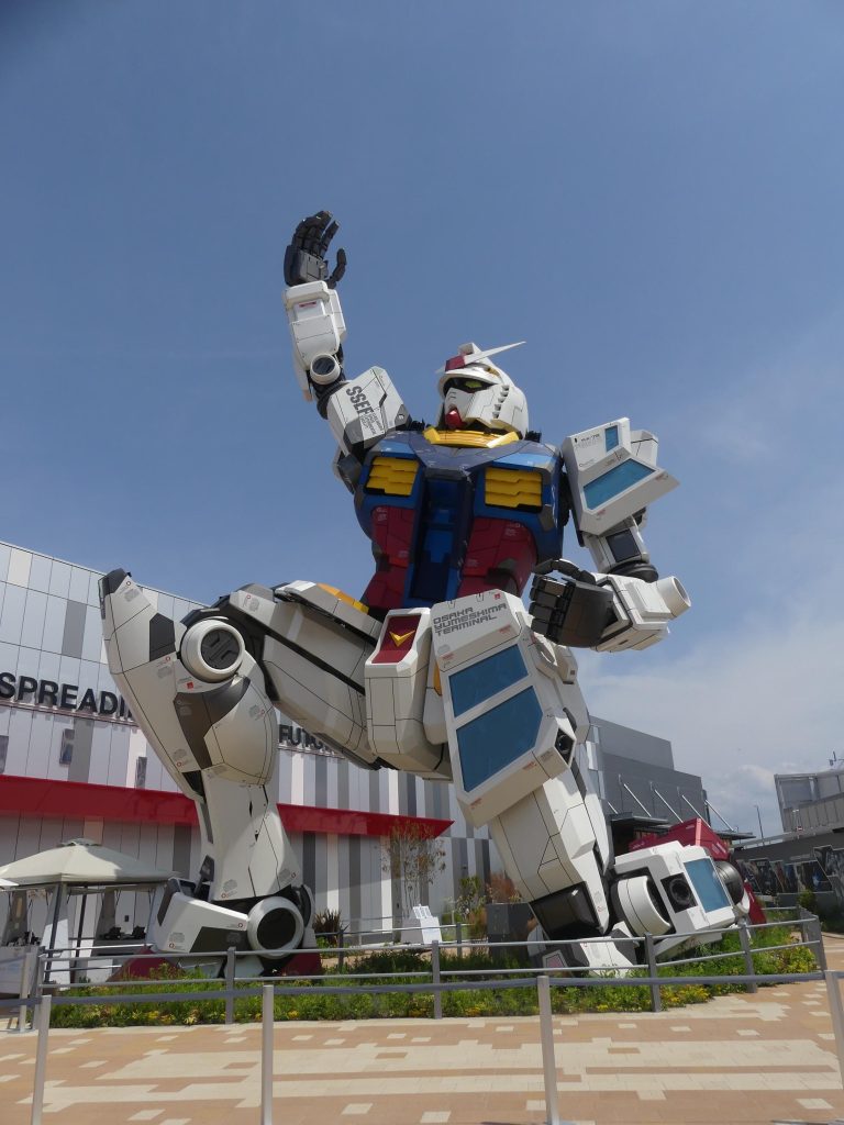 作品名：<p>万博ガンダム（背面からは現在パビリオン入場者の退場時にしか見られないので注意）。実は西ゲート推奨？ブログの方で後日更新します</p>