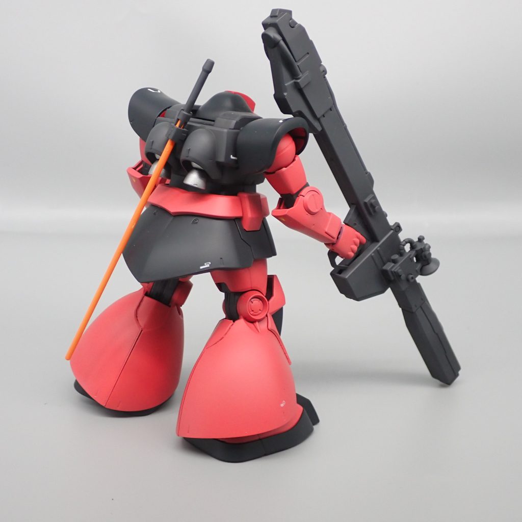 シャア専用　リックドム–4枚目/制作者：アンジェロのプラモデル工房