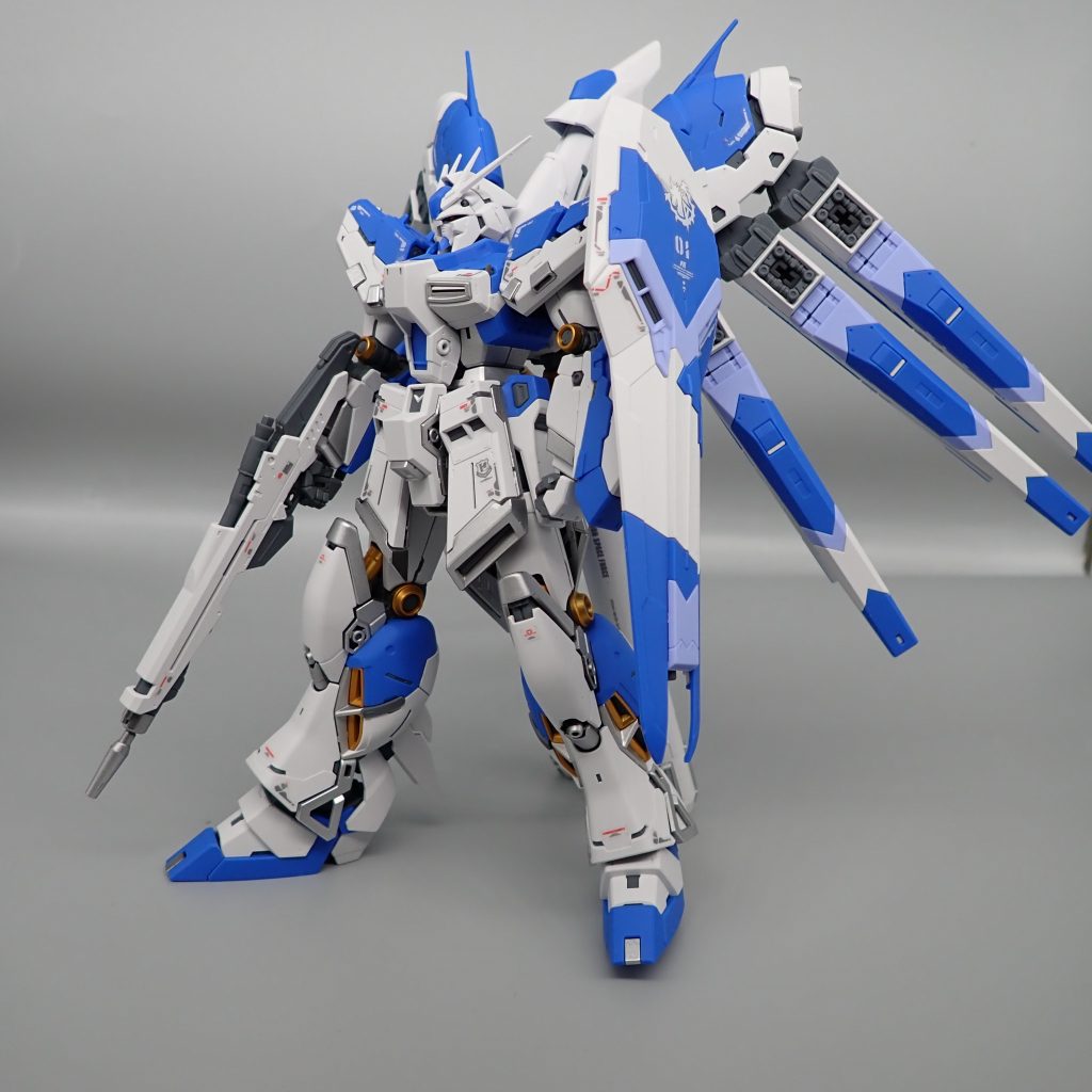 ハイニューガンダム–5枚目/制作者：アンジェロのプラモデル工房