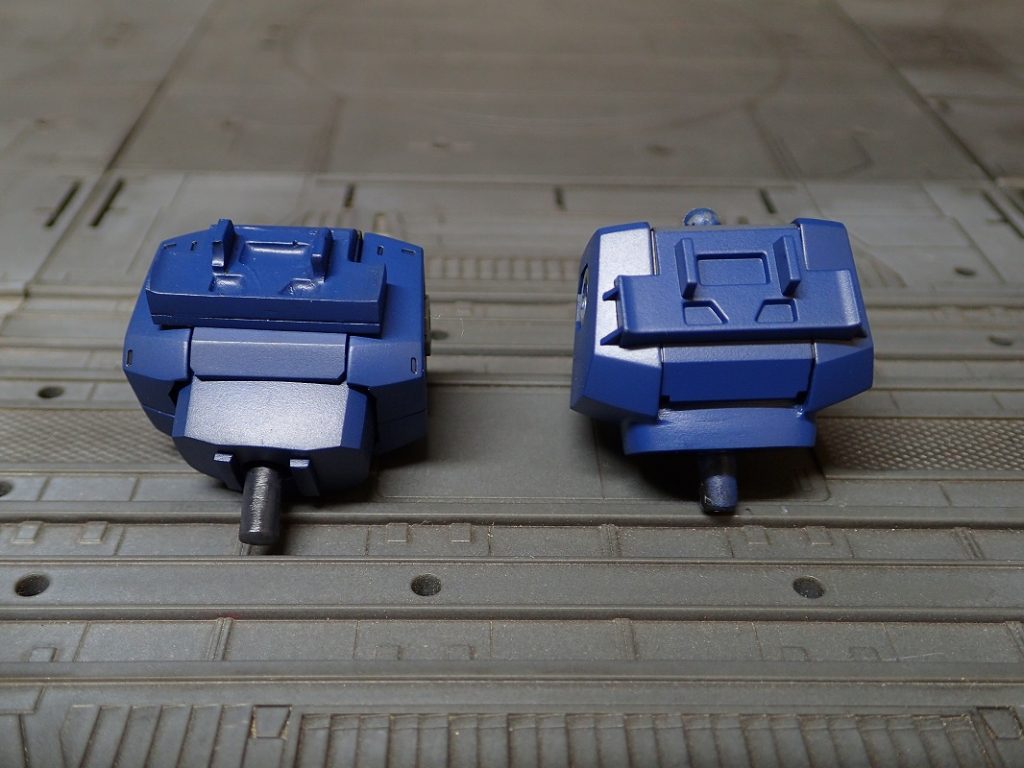 後ろのジョイントはおゆまるで原型をコピーしました。全体的に隠れる部位なので適当に作っています。