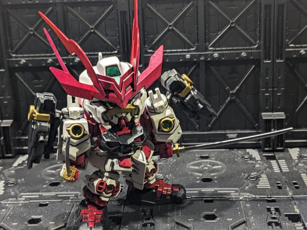 BB戦士はかなり簡略されているのでHGと比べてかなりやること多いですね。