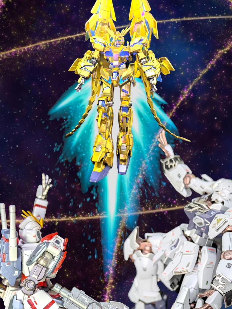 テーマ【不死鳥狩り】✨️最後は完成と相成った【不死鳥狩り】をイメージしたデジラマで締めたいと思います👍️ 最後まで閲覧頂き、ありがと〜ございましたっ✨️