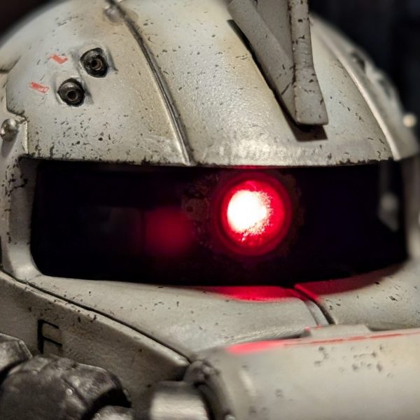 ザクヘッド　モノアイ発光