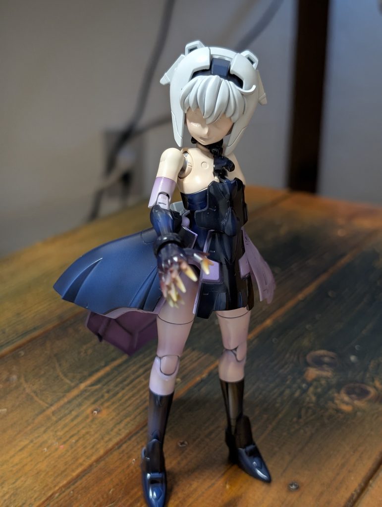 この段階まで来ても、髪の色で迷っていました。