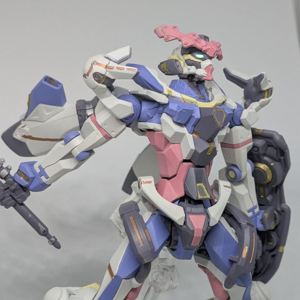 HGガンダムジークアクス（セイラマスオカラー使用）｜G.Iさんの