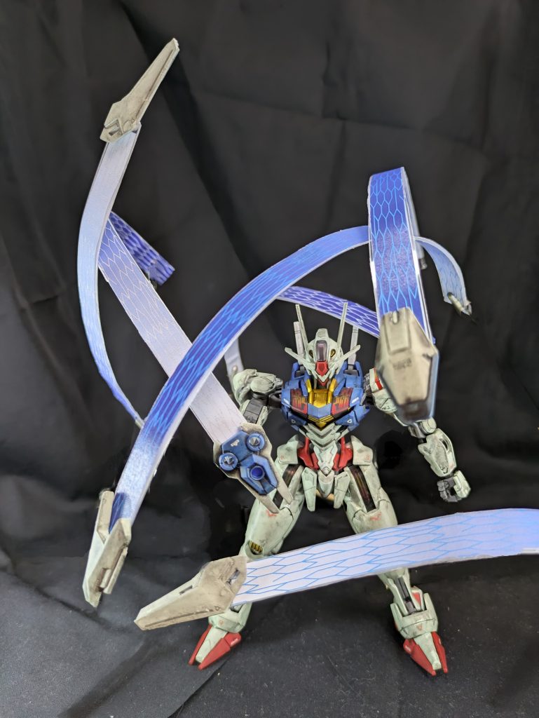 HG　ガンダムエアリアル　筆塗り塗装