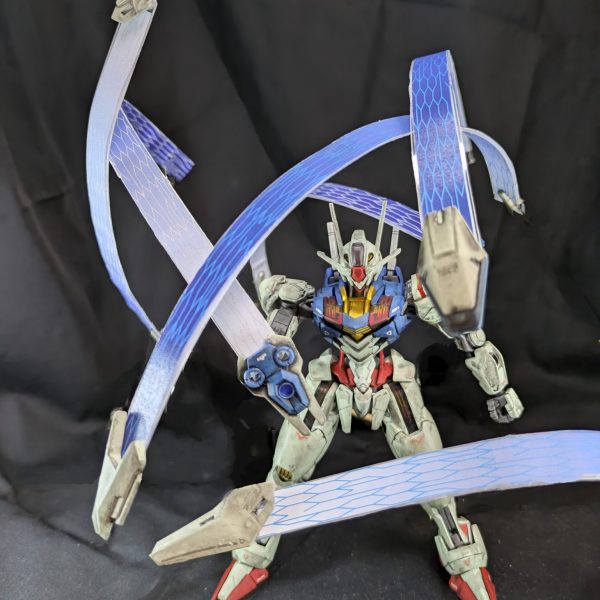 HG　ガンダムエアリアル　筆塗り塗装