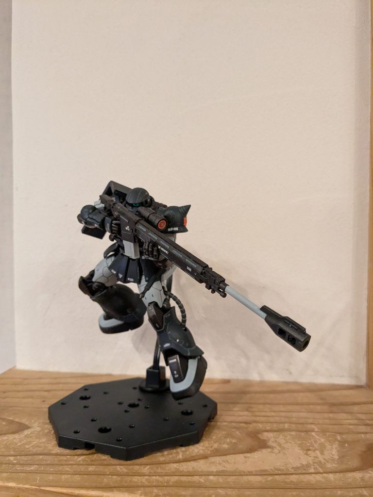 初投稿！ザクペインティングモデル初めての筆塗り全塗装！