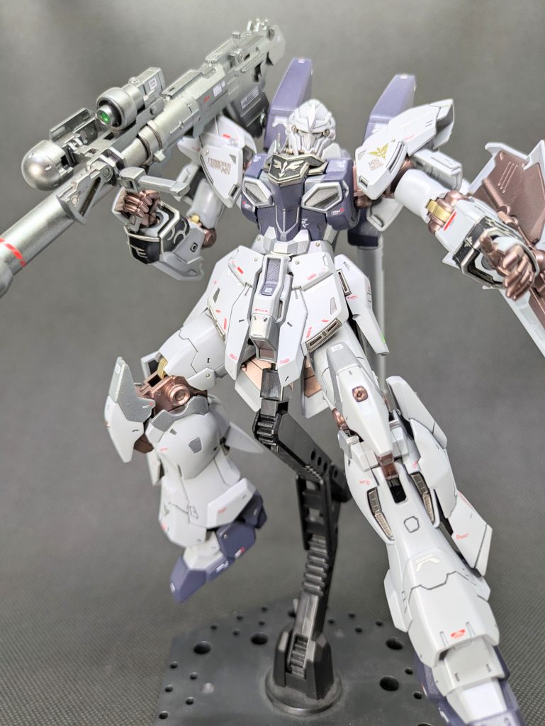 バズーカ装備✨️このバズーカ、いい意味でゴチャゴチャしてて(笑)私好みです☺️