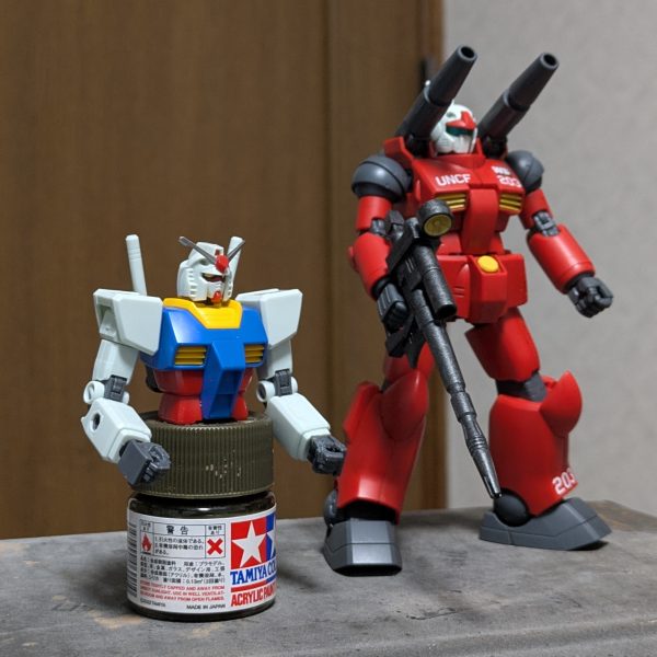 HGUC RX-78-2製作開始!!今回はアムロ機ではなくアムロ機に似た
