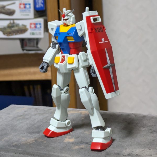 HGUC RX-78-2改めRX-78-X00デカール貼り完了!!設定上