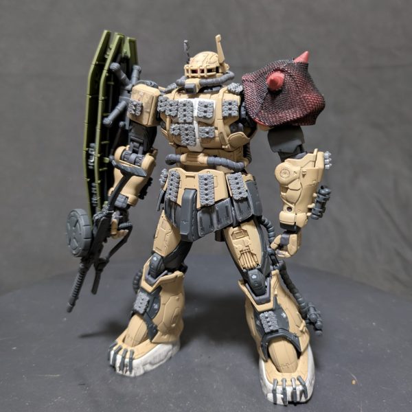 1/144HG無識別型ザクIIソラリ機