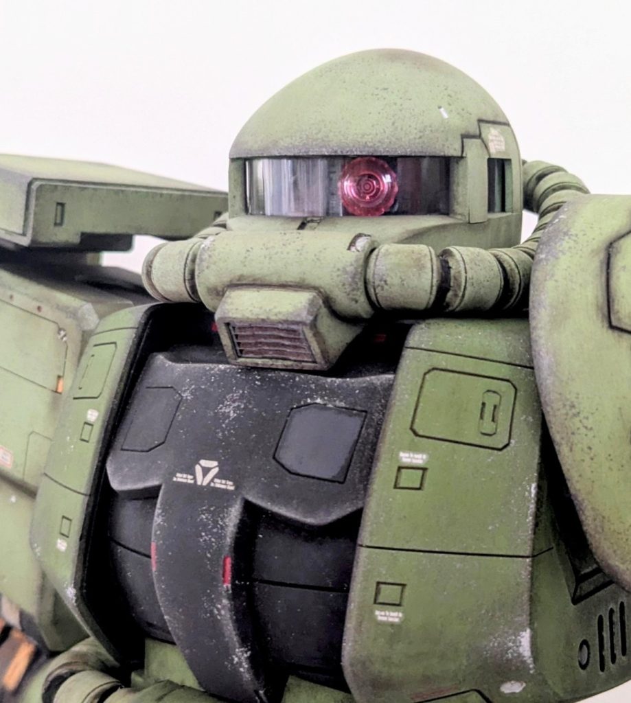 メガサイズ MS-06ザク お気楽仕上げ