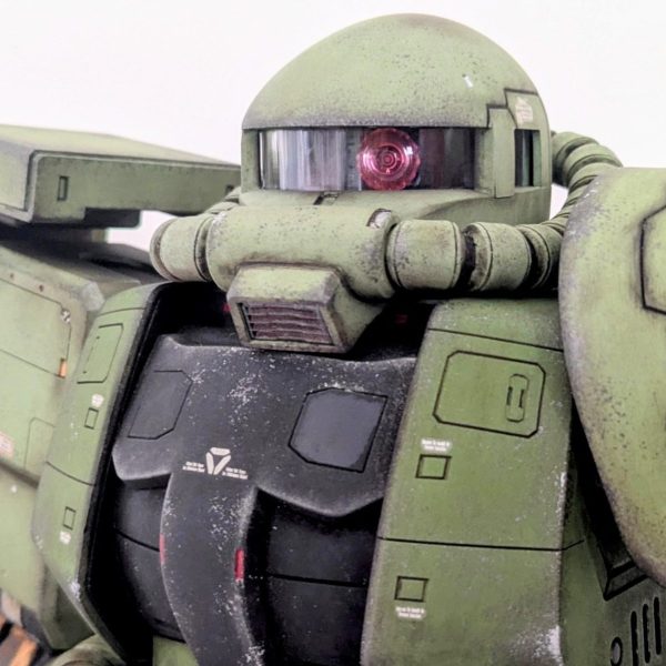 メガサイズ MS-06ザク お気楽仕上げ