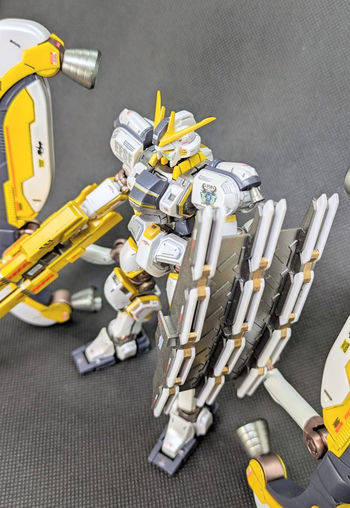 お気に入り俯瞰ショット✨️サブレッグがデカ過ぎて画角に収まりません😅