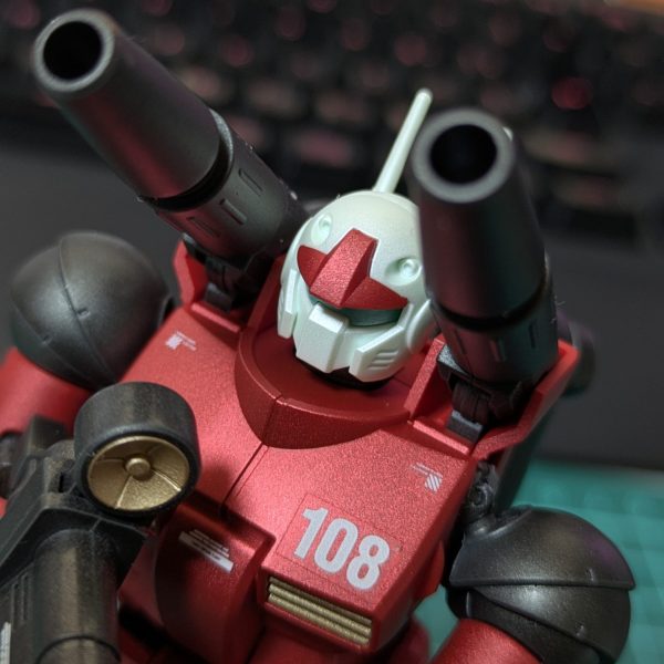 マットキャンディー塗装　ガンキャノン