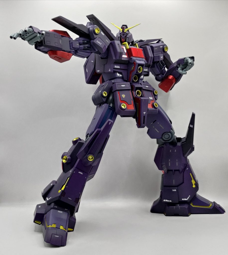 旧キットパッケージポーズ。とりあえずサイコガンダムmk2にはこのポーズ取らせたい。けどなんかチャラいポーズになってしまった。