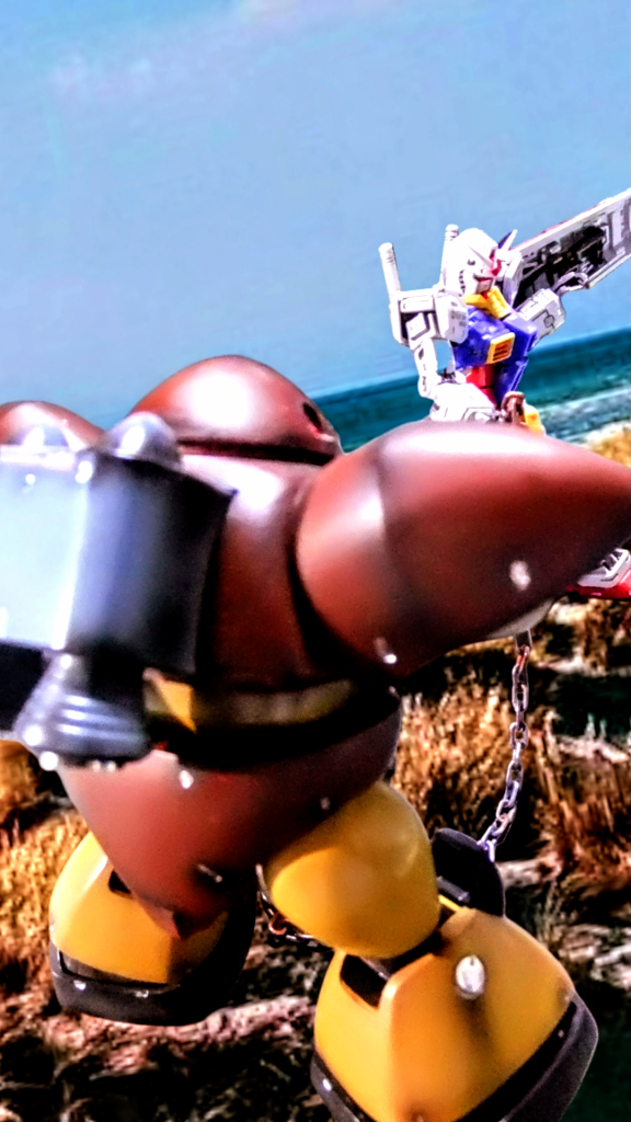 さすがゴックダァ　経年劣化でも？　なんとも無い💦HGUC　ゴック　初版品　発掘でお披露目デス😁–3枚目/制作者：gtarou