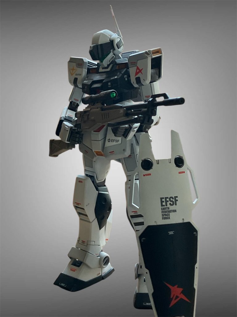 ライフル持ってます