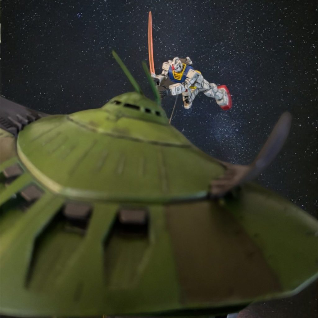 アトリエ彩 1/220 最高 ビグ・ザム＋1/60ガンダムヘッド アトリエ彩 1