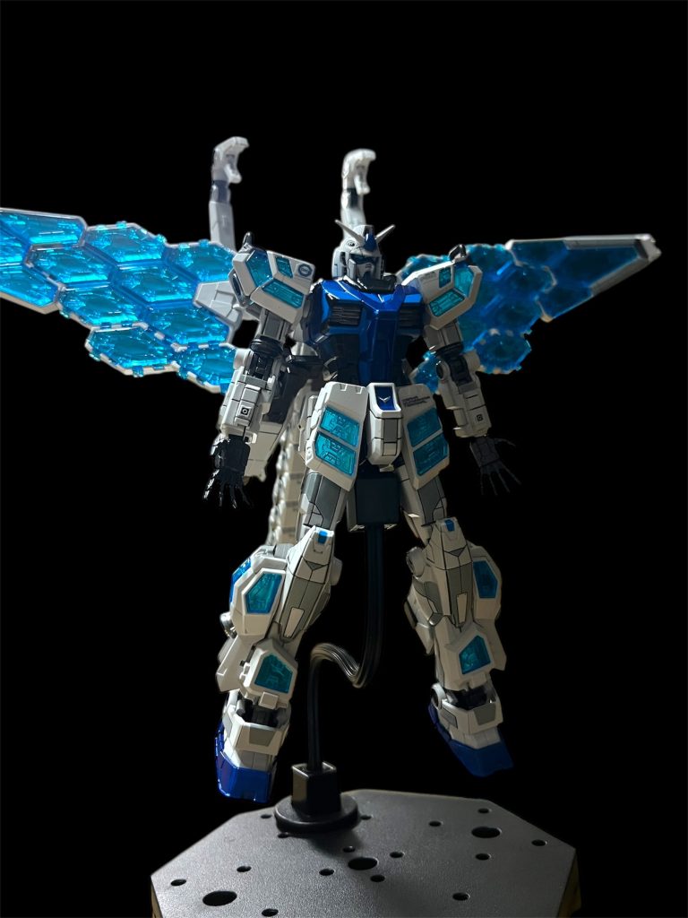 1/144 RX-78F00/E ガンダム (EX-001 グラスフェザー装備)