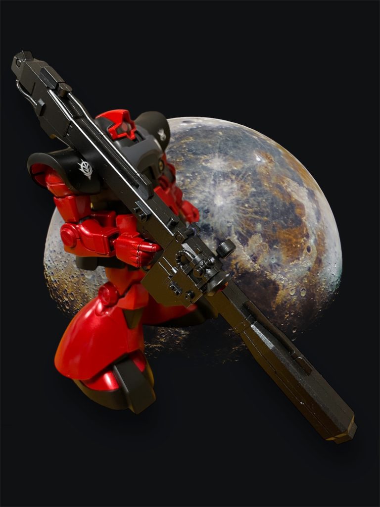 やはりビームバズを持たせちゃいますね