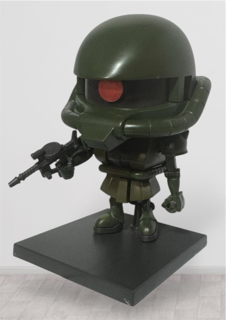 ザクプラくん　リアルタイプカラー–2枚目/制作者：じゅーきち